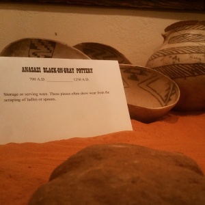 some serving dishes made by the Anasazi 